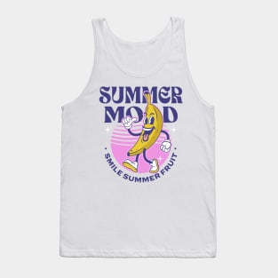 Banana summer mood illustration Tank Top